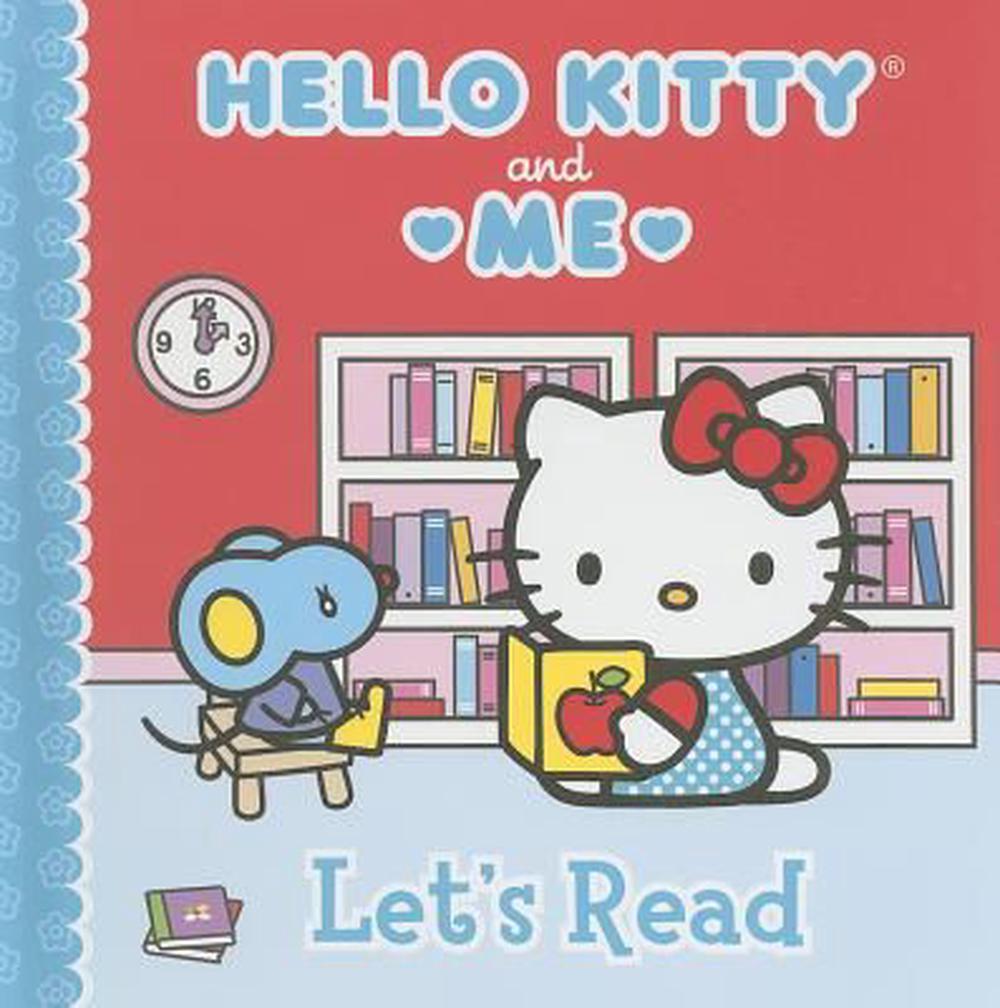  Hello  Kitty  Me Let s Read English  Hardcover Book Free 