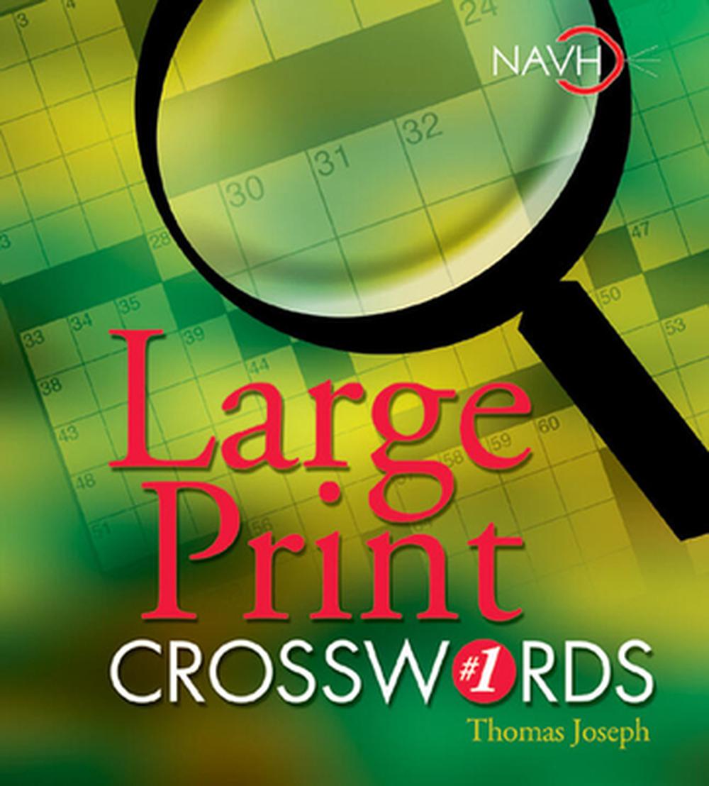 Large Print Crosswords 1 By Thomas Joseph English Spiral Book Free Large Print Crosswords 1 By Thomas Joseph English Spiral Book Free