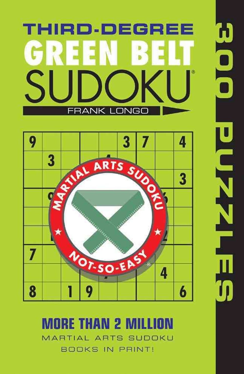 Third Degree Green Belt Sudoku By Frank Longo English Paperback Book 