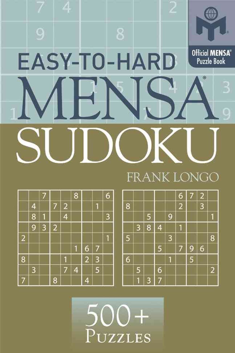 Easy To Hard Mensa Sudoku By Frank Longo English Paperback Book Free 