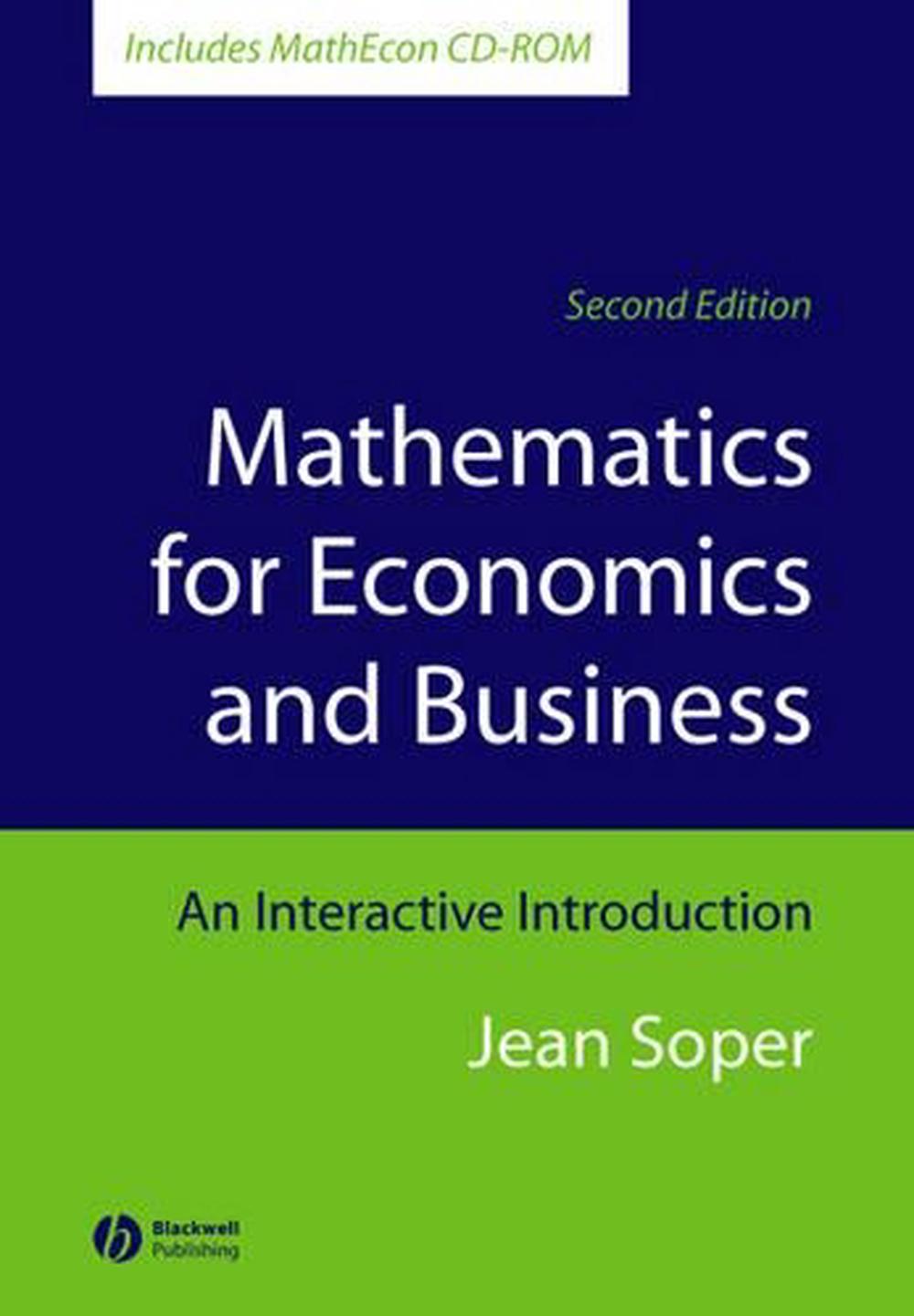 Mathematics For Economics And Business: An Interactive Introduction ...