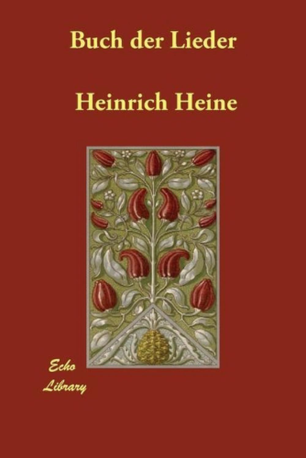 Buch Der Lieder By Heinrich Heine (german) Paperback Book Free Shipping 