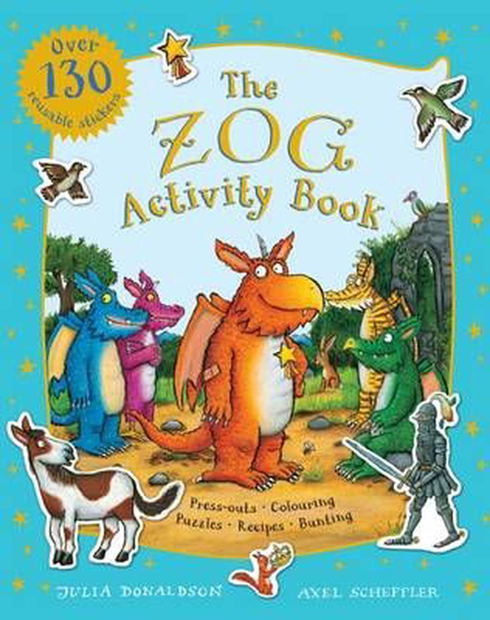 The Zog Activity Book by Julia Donaldson (English) Paperback Book Free