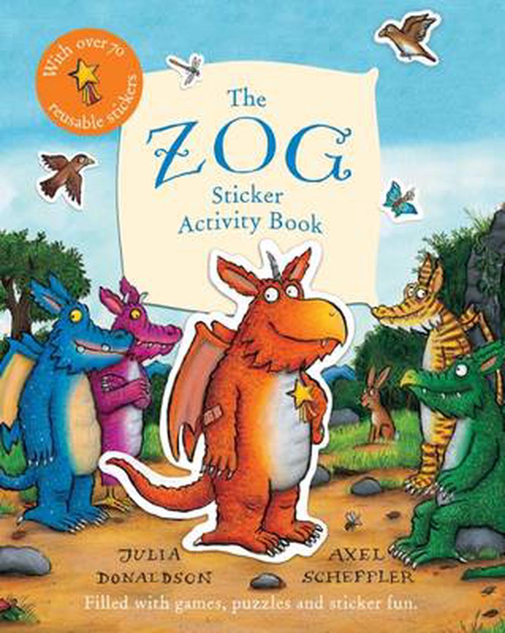 Zog Sticker Activity Book by Julia Donaldson (English) Paperback Book