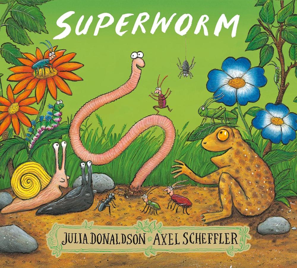 Superworm: Libro Con CD - Edizione Illustrata Per Bambini