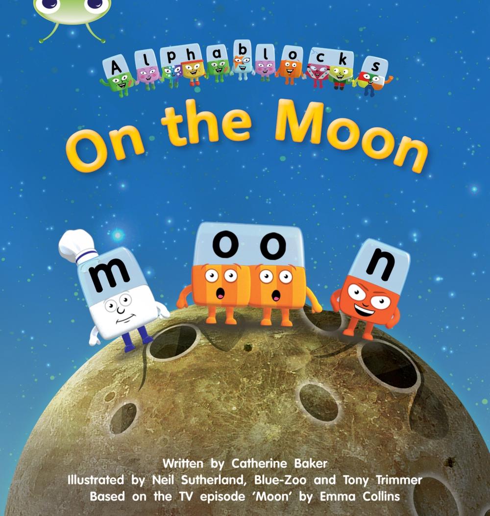 Phonics Bug Alphablocks Set 09 on the Moon by Catherine Baker Free Shipping!