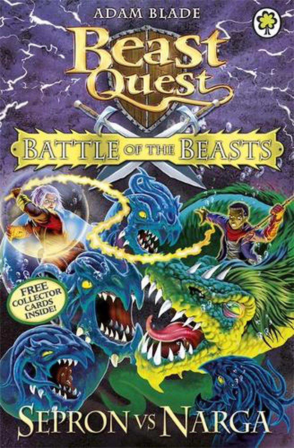 beast quest battle of the beasts sepron vs narga book 3