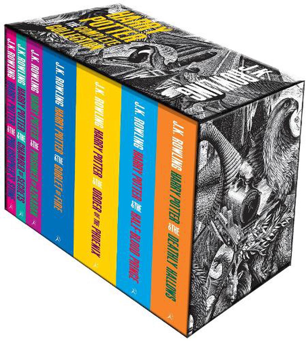 Harry Potter Boxed Set The Complete Collection (Adult Paperback) by J