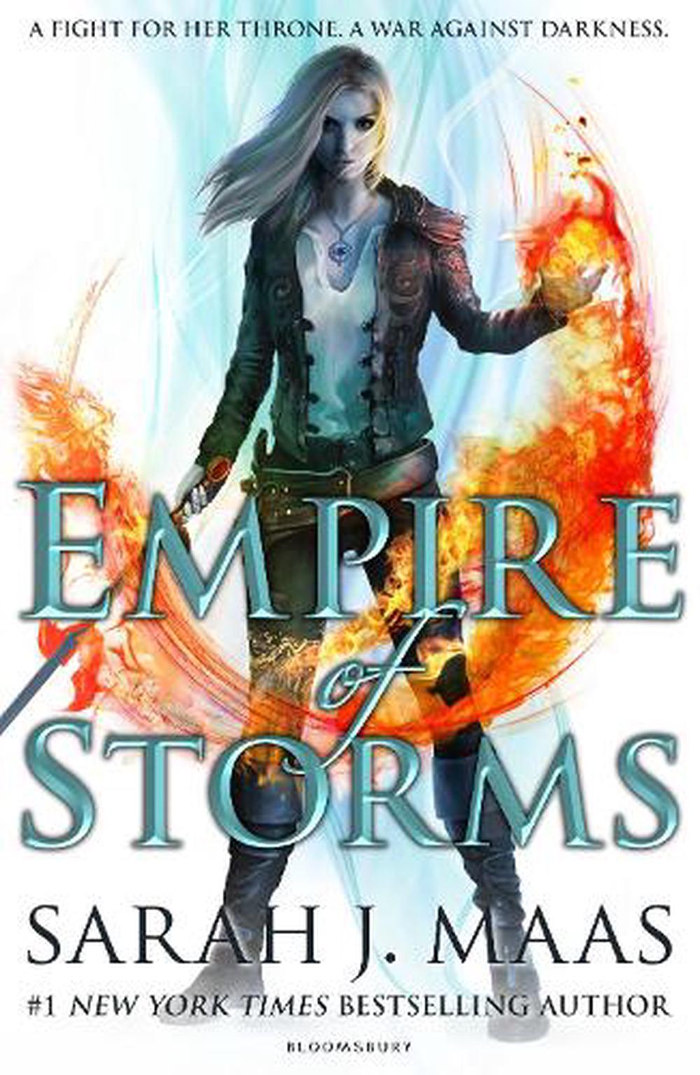 Empire of Storms by Sarah J. Maas (English) Paperback Book - Afbeelding 1 van 1