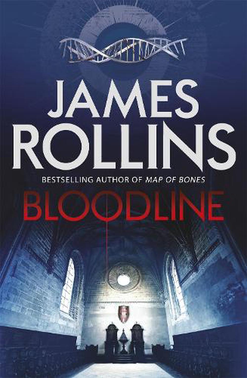 Bloodline by James Rollins Paperback Book Free Shipping! 9781409137993