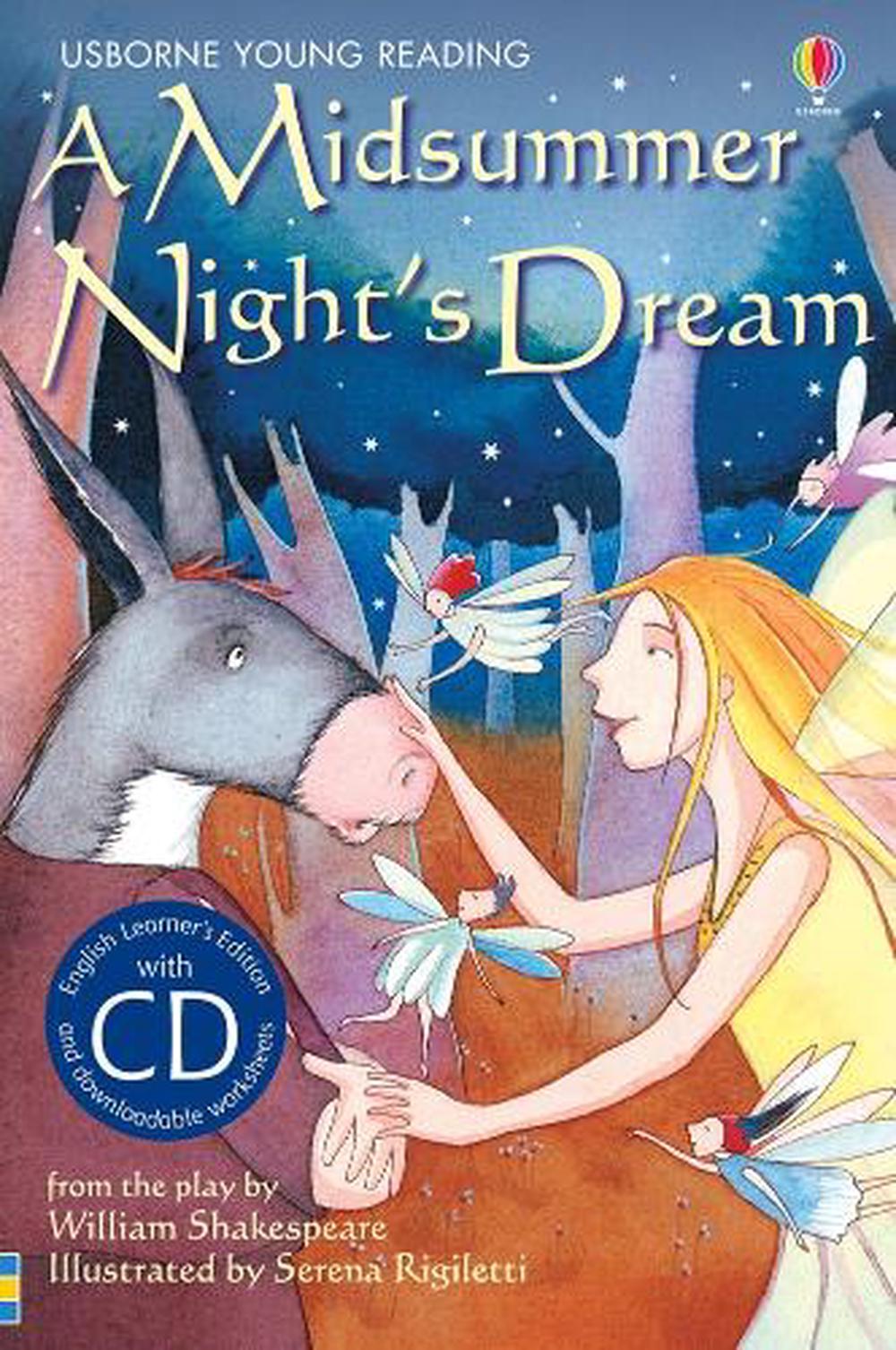 Midsummer Night's Dream: Usborne English by Lesley Sims (English) Book