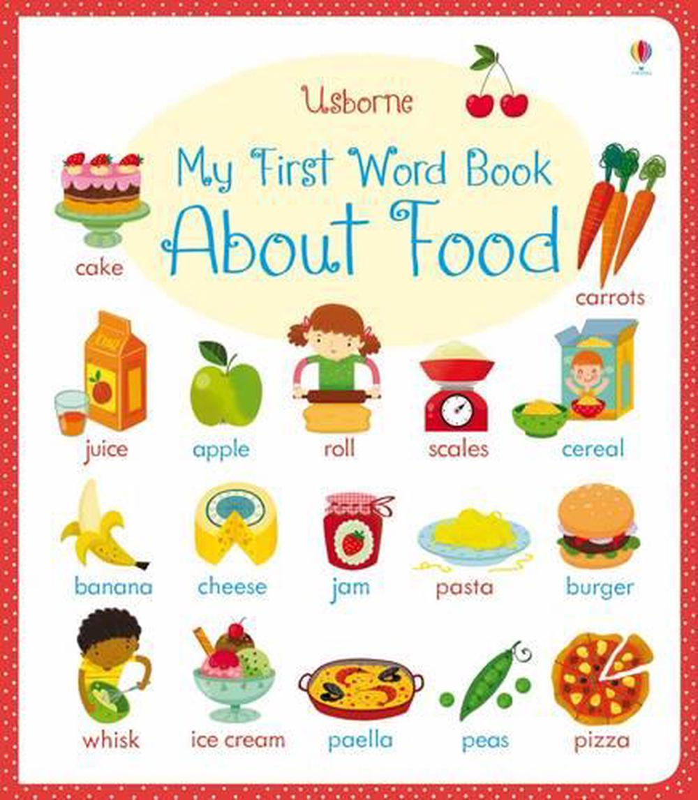 My First Word Book About Food by Caroline Young Board Books Book Free ...