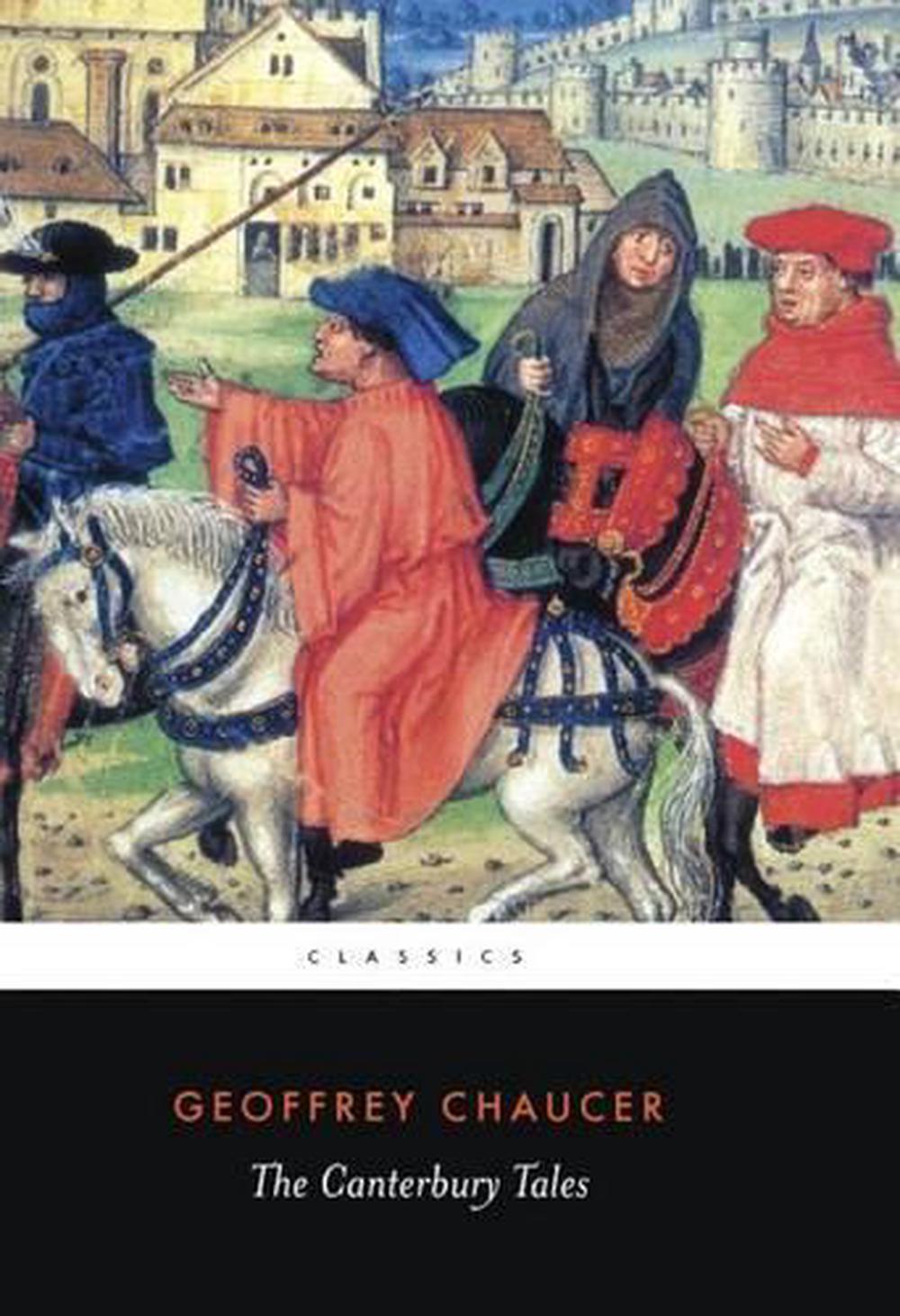 The Canterbury Tales by Geoffrey Chaucer (English) Prebound Book Free