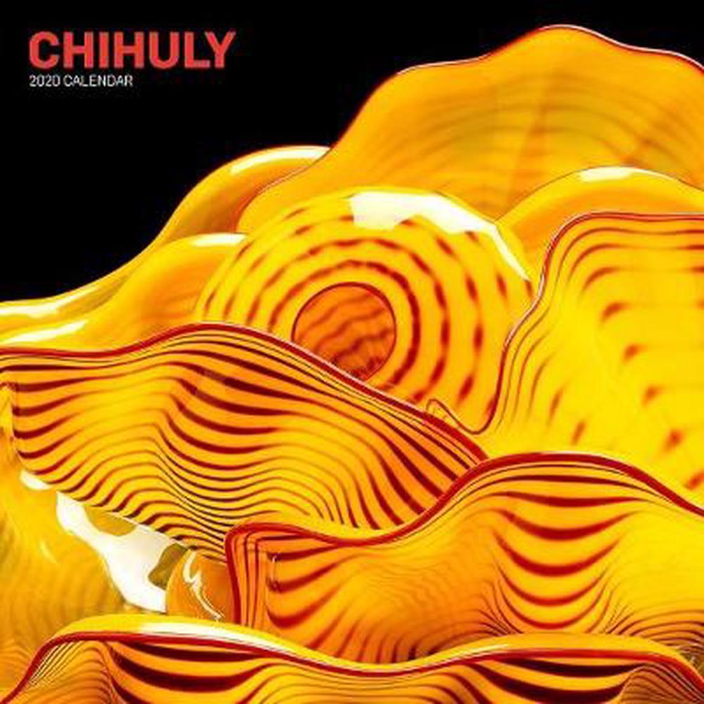 Chihuly 2020 Wall Calendar by Dale Chihuly Free Shipping! 9781419737138