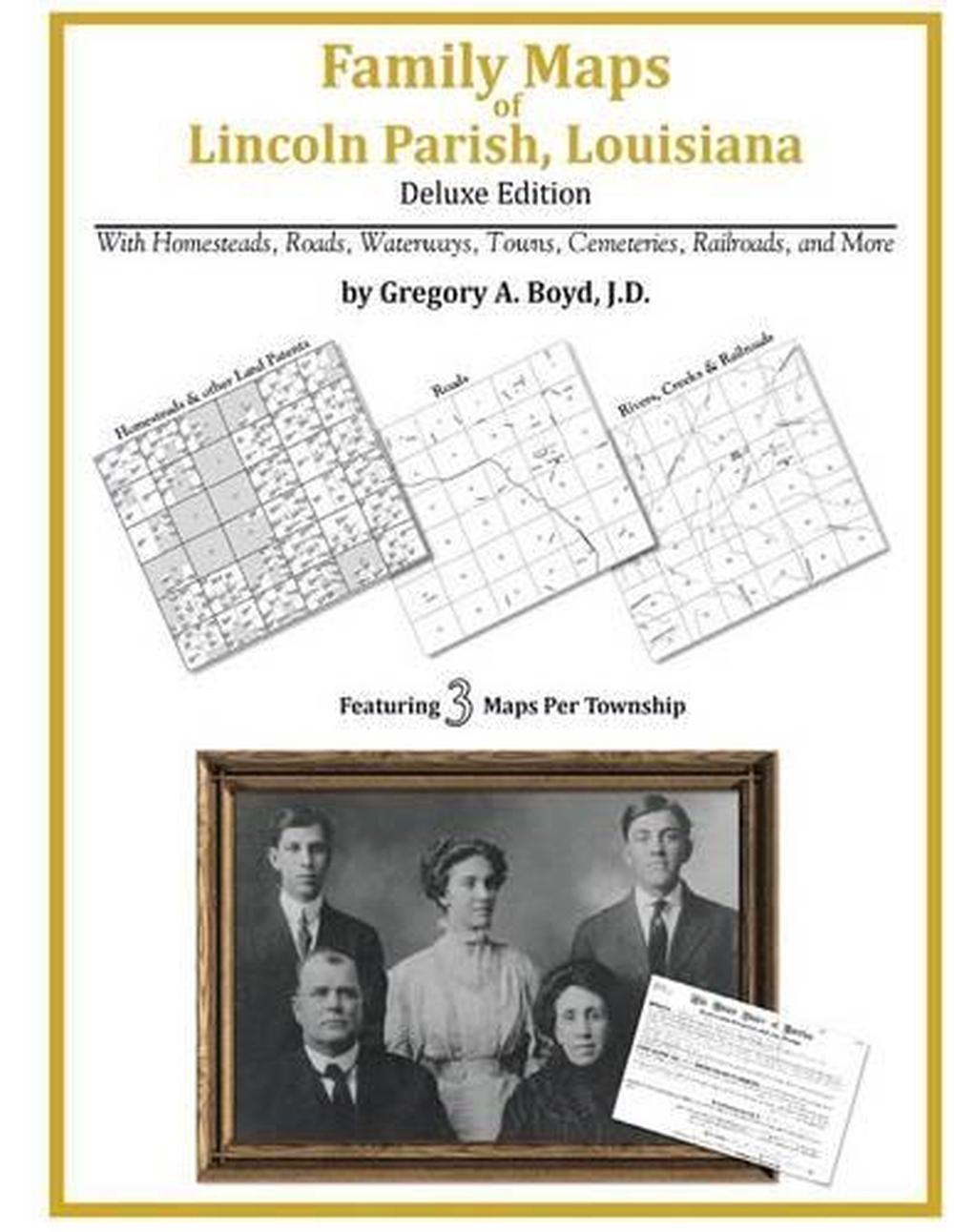 Family Maps Of Lincoln Parish, Louisiana By Gregory A. Boyd J.D ...