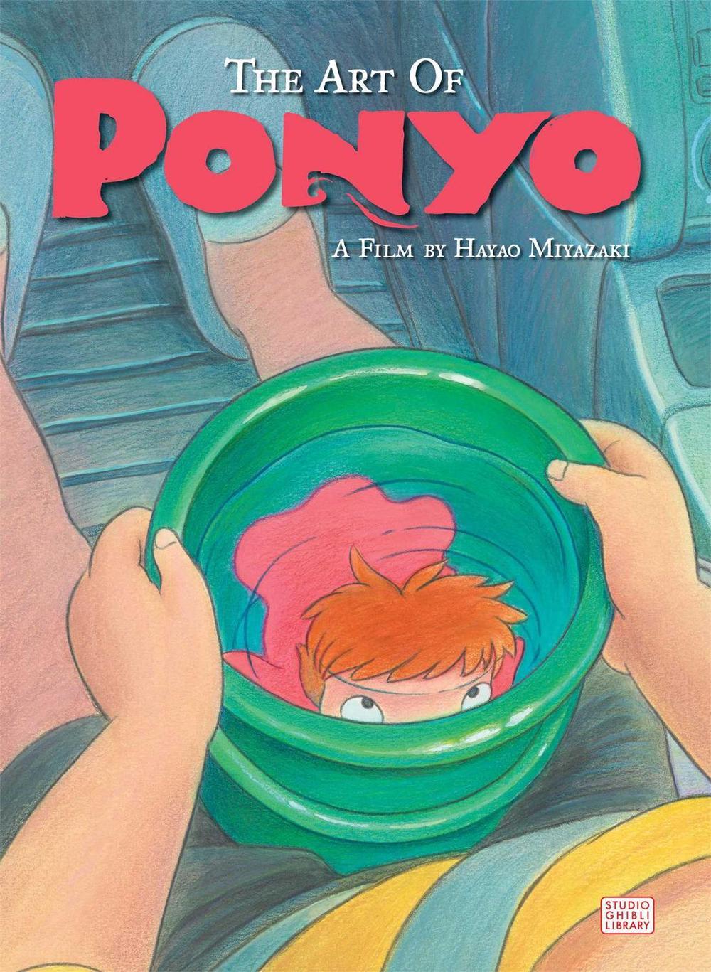 The Art of Ponyo by Hayao Miyazaki (English) Hardcover Book Free