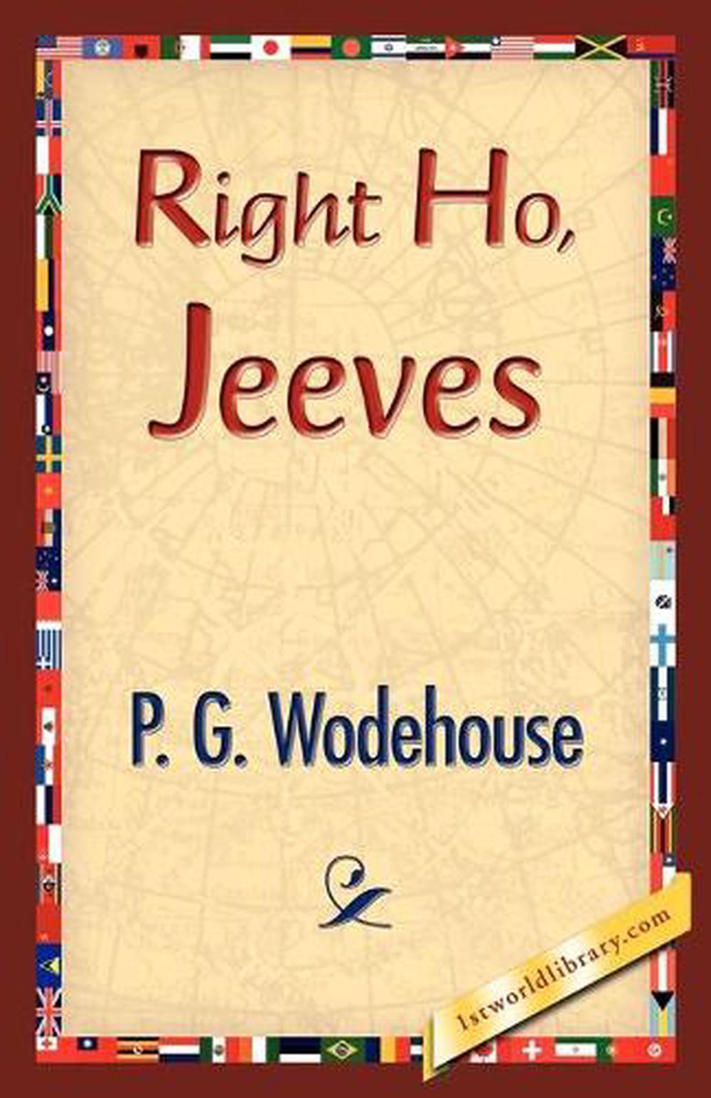 right ho jeeves by pg wodehouse