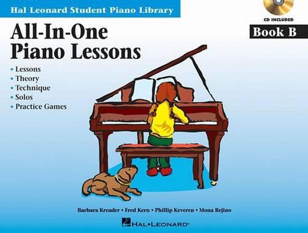 All-In-One Piano Lessons: Book B by Barbara Kreader (English) Paperback Book