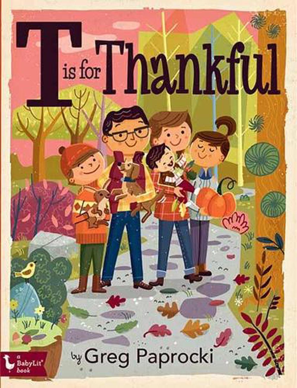 T Is for Thankful by Greg Paprocki (English) Board Books Book Free ...