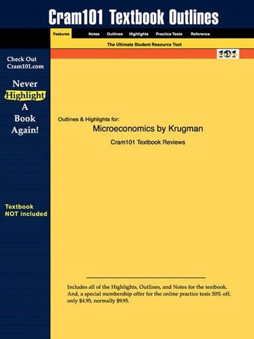 Studyguide for Microeconomics by Krugman, Paul, ISBN 9780716752295 by