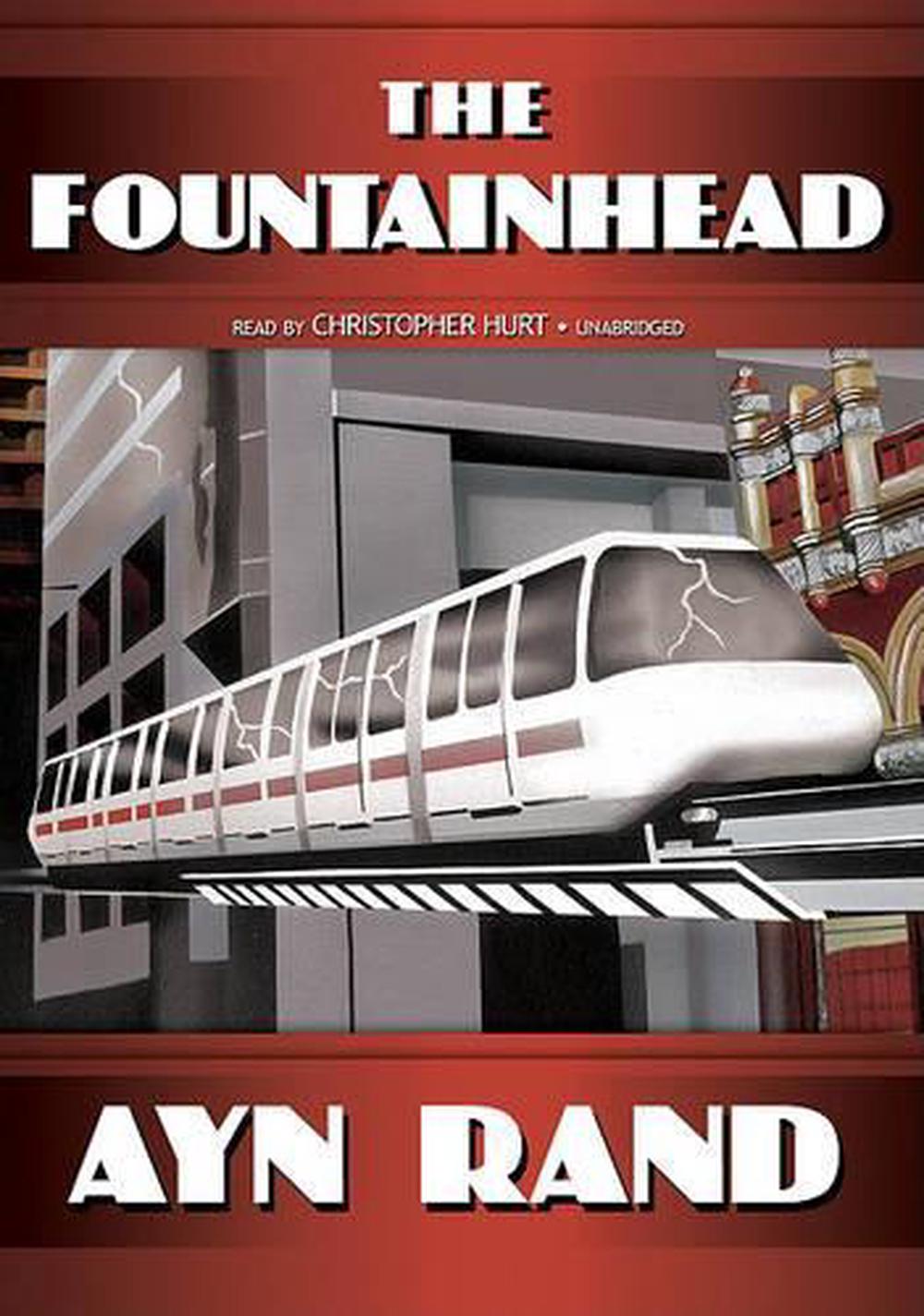 The Fountainhead by Ayn Rand (English) Compact Disc Book Free Shipping