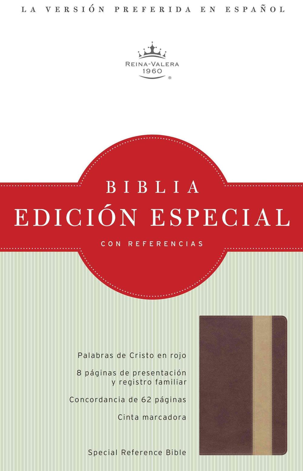 Biblia Edicion Especial Con Referencias-Rvr 1960 (Spanish) Imitation ...