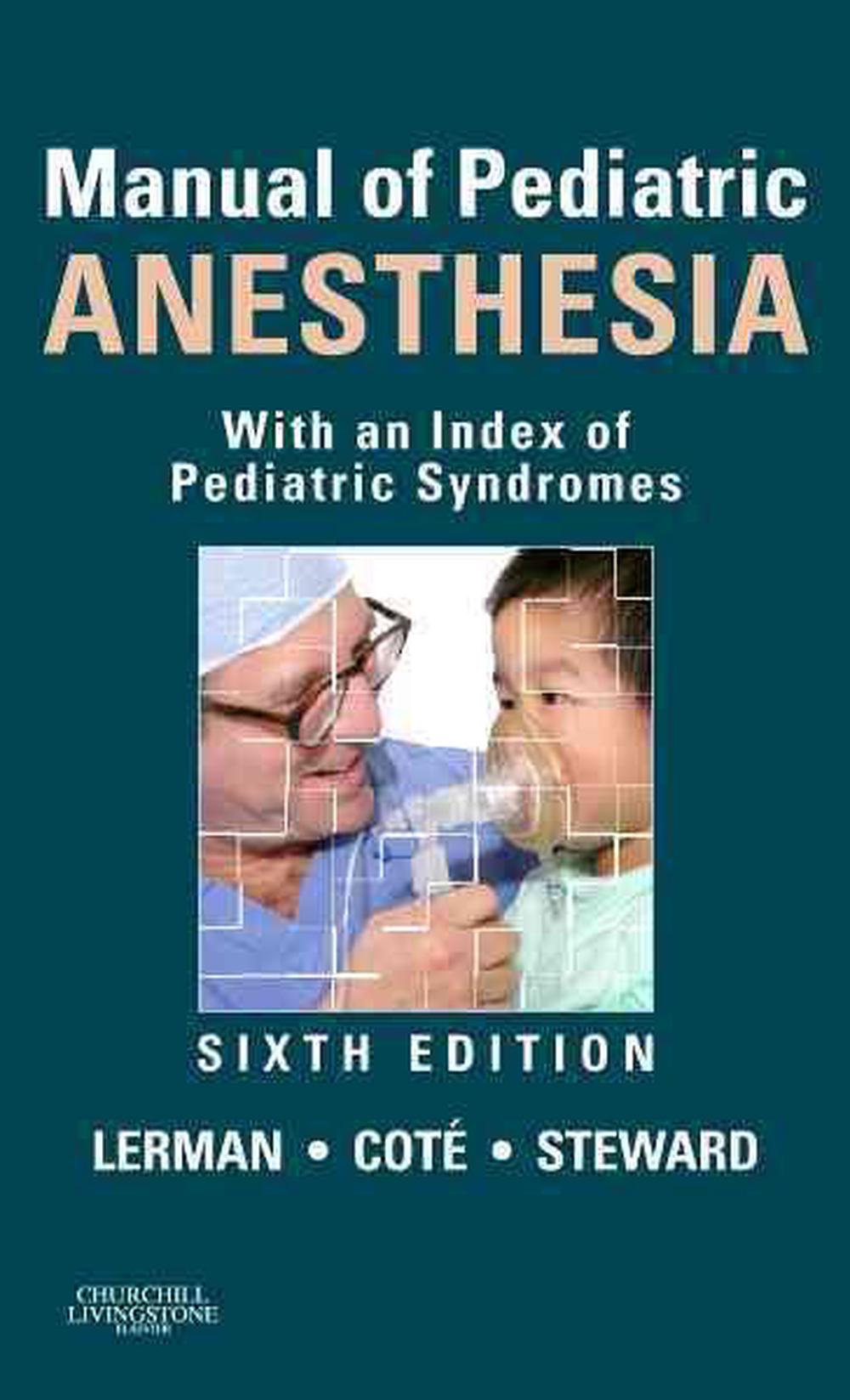 pediatric anesthesia thesis topics