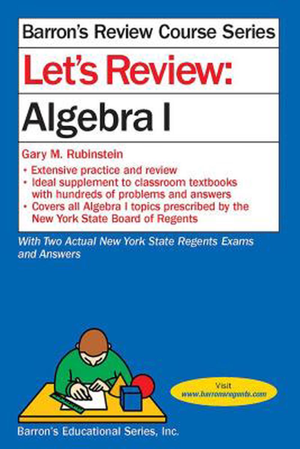 Let's Review Algebra I by Barron's Educational Series (English ...
