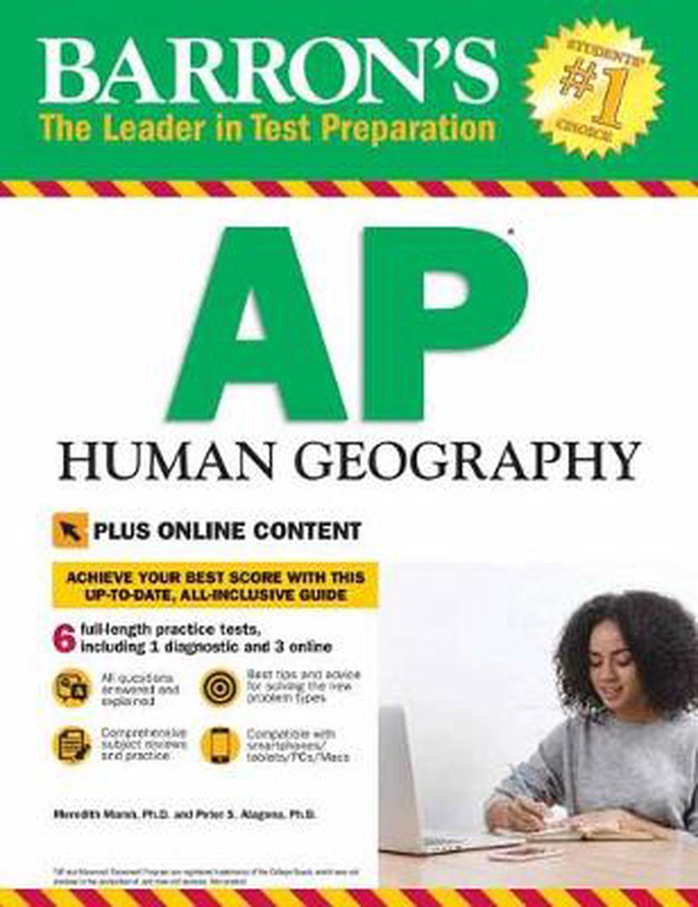 Ap Human Geography: With Bonus Online Tests by Meri Marsh Paperback ...