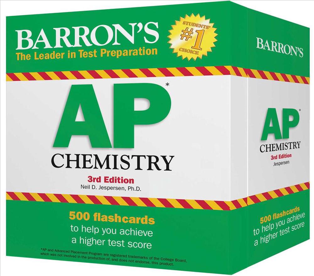 Ap Chemistry Flash Cards by Neil D. Jespersen (English) Free Shipping