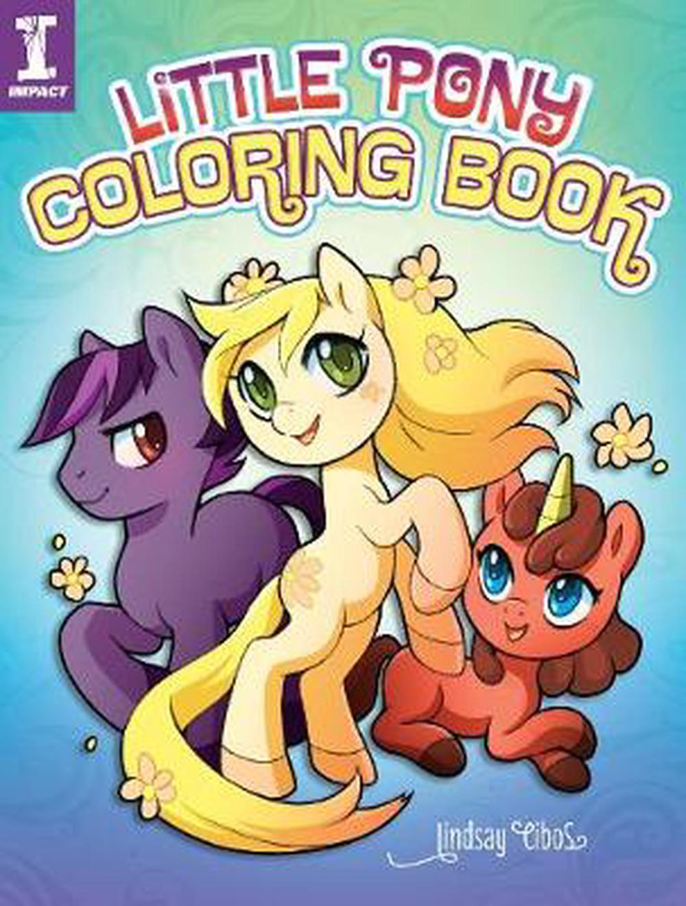little pony drawing book lindsay cibos