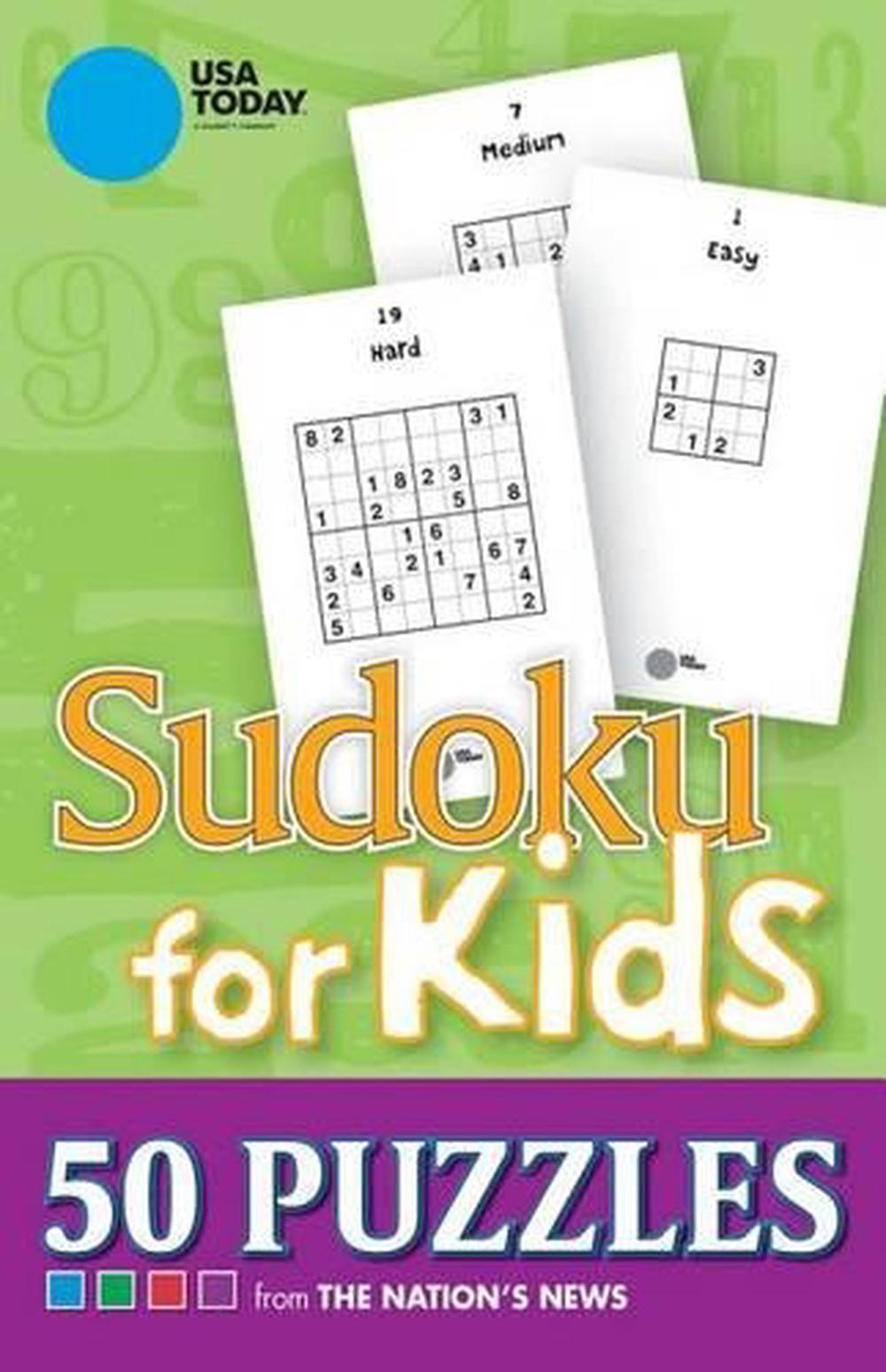 usa today sudoku for kids 50 puzzles by usa today