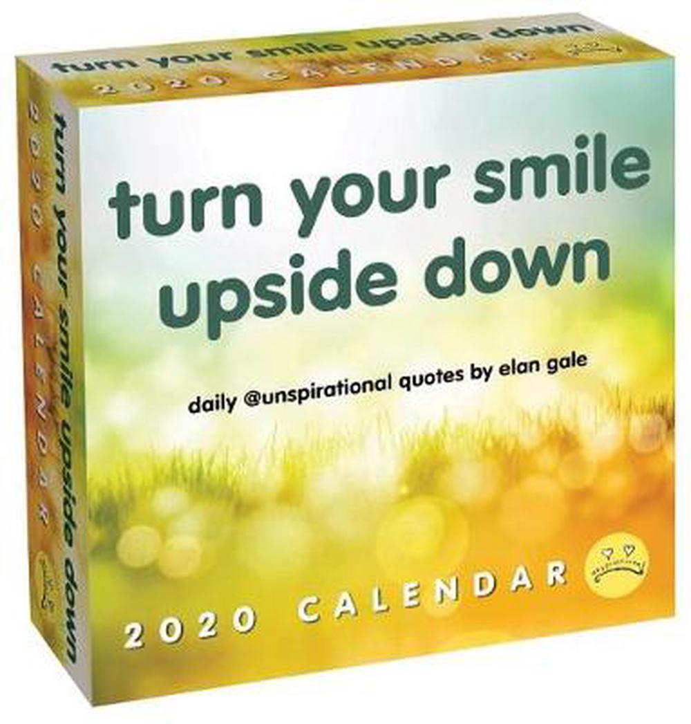 Unspirational 2020 Day-to-day Calendar by Elan Gale Paperback Book Free