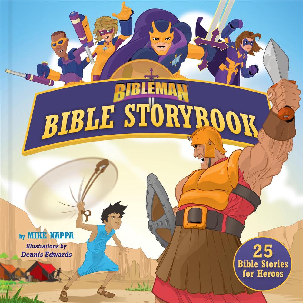 Bibleman Bible Storybook (Padded): 25 Bible Stories for Heroes by Mike ...