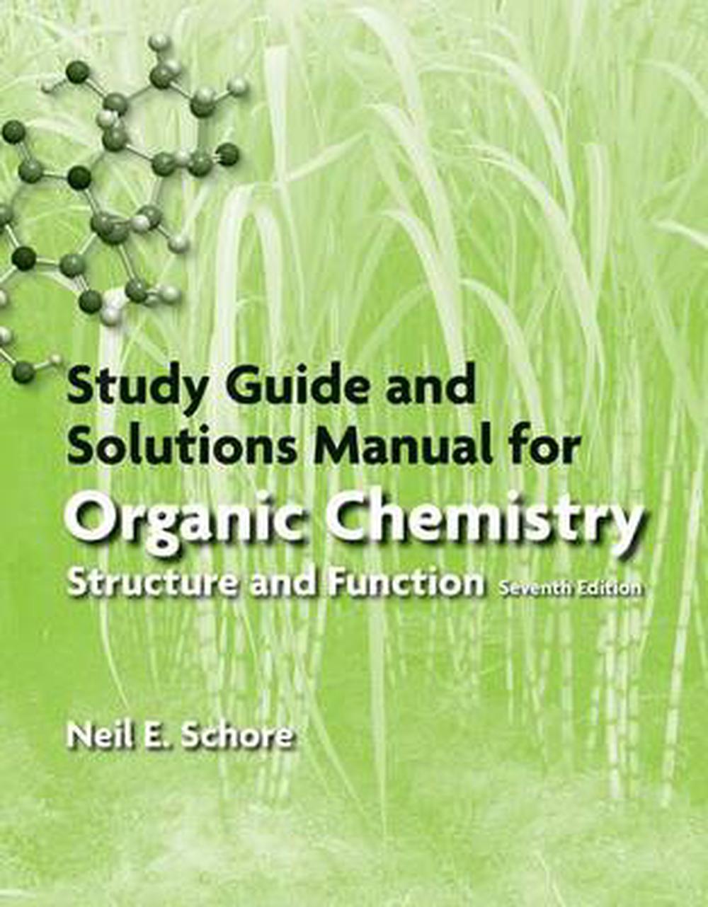 Study Guide/Solutions Manual for Organic Chemistry by Peter Vollhardt (English) eBay