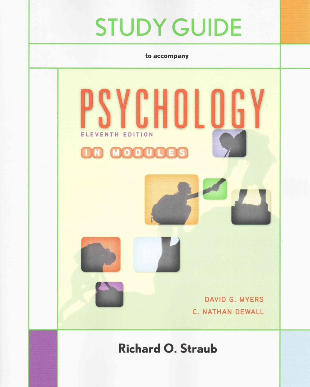 Study Guide For Psychology In Modules By D. Myers (English) Paperback ...