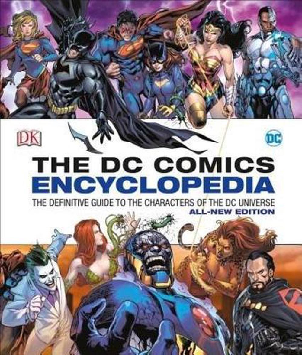 dc-comics-encyclopedia-updated-edition-by-dk-english-hardcover-book