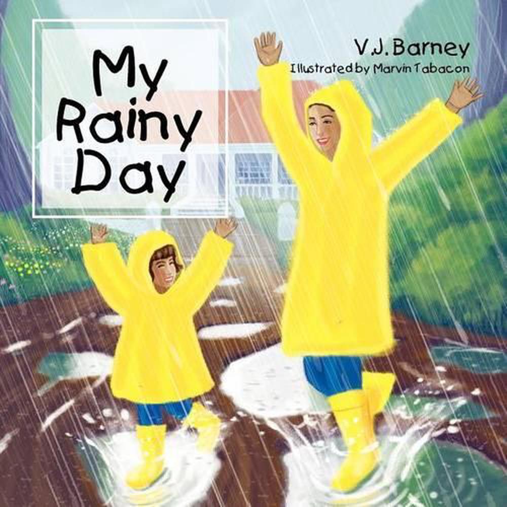 My Rainy Day By Vj Barney English Paperback Book Free Shipping 