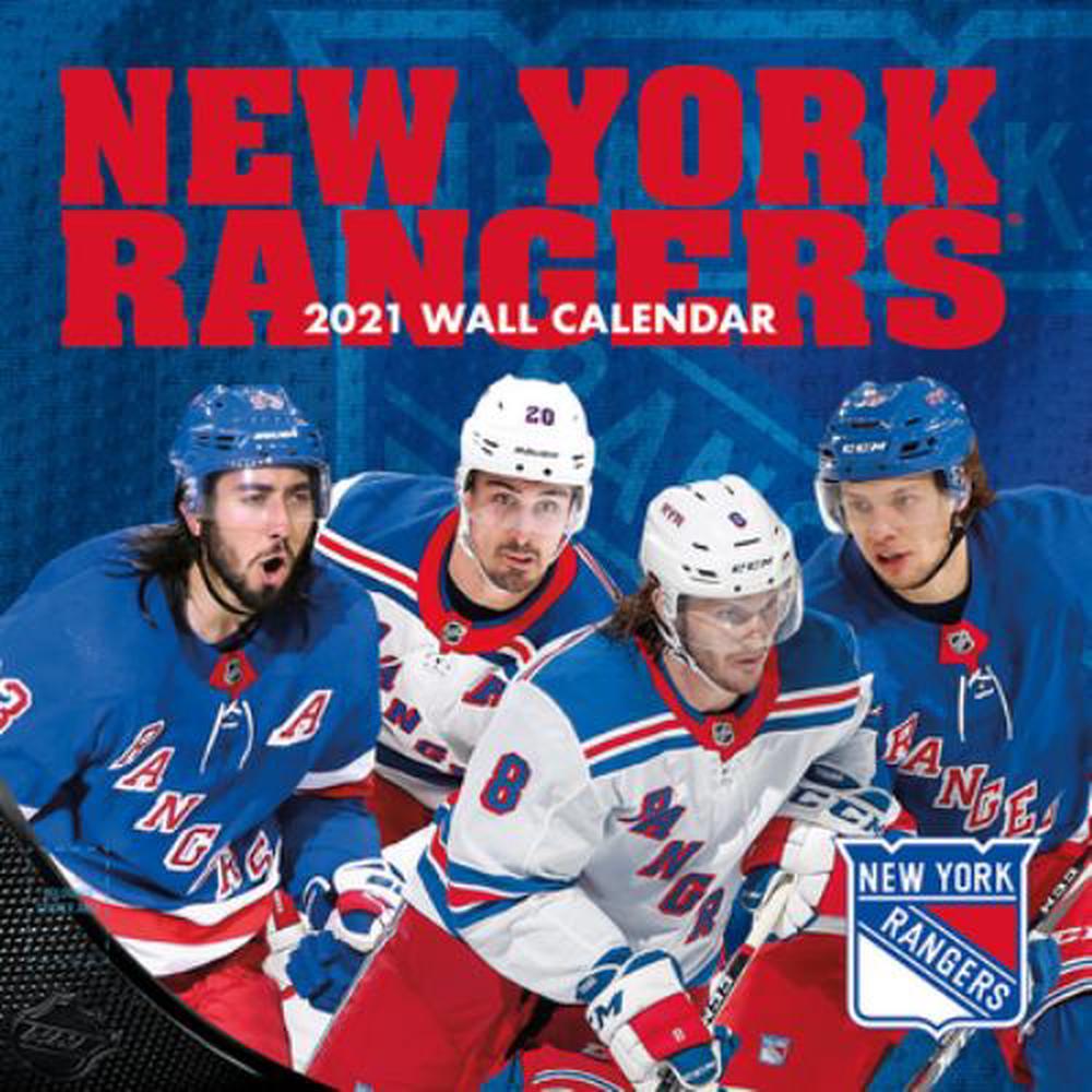 New York Rangers 2021 12x12 Team Wall Calendar (English) Wall Book Free