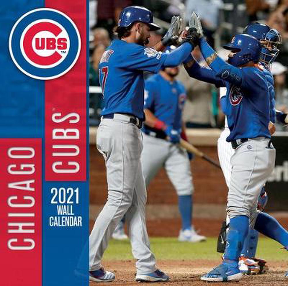 Chicago Cubs 2021 12x12 Team Wall Calendar (English) Wall Book Free