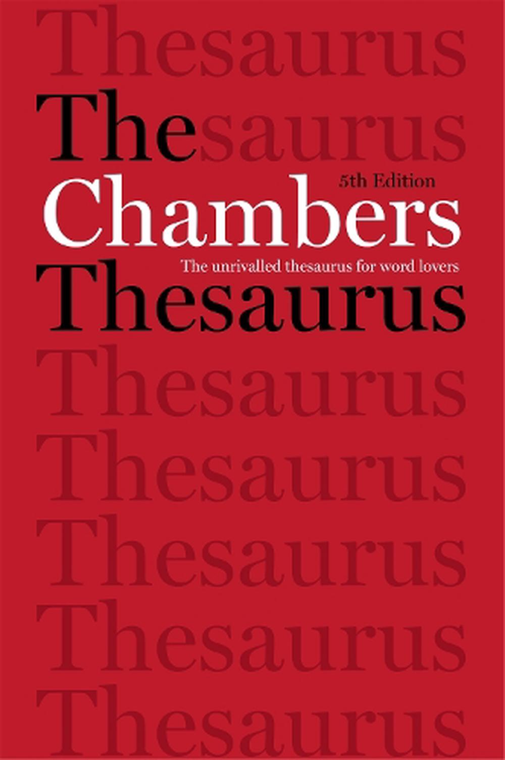 chambers dictionary and thesaurus
