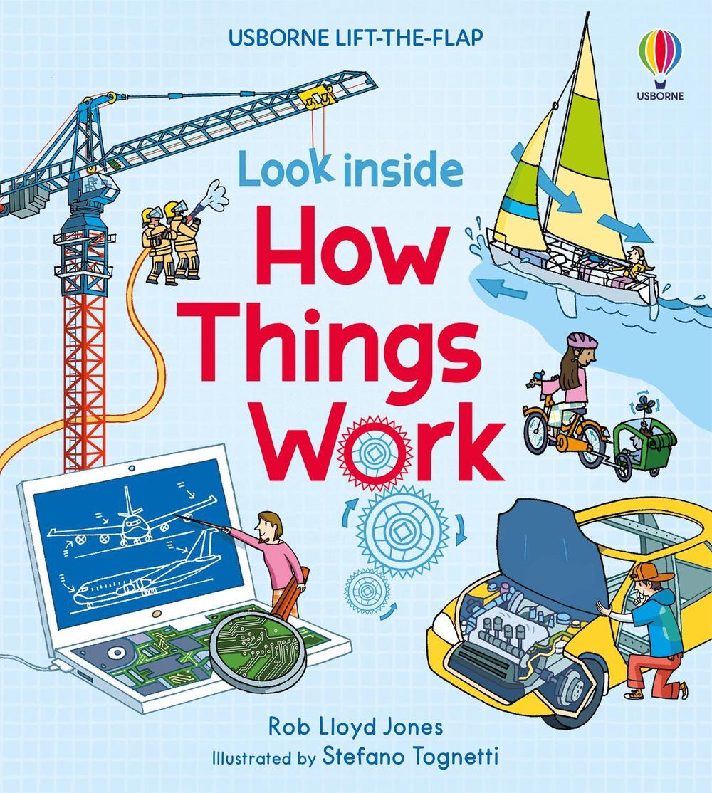 Look Inside How Things Work by Rob Lloyd Jones Board Books Book Free