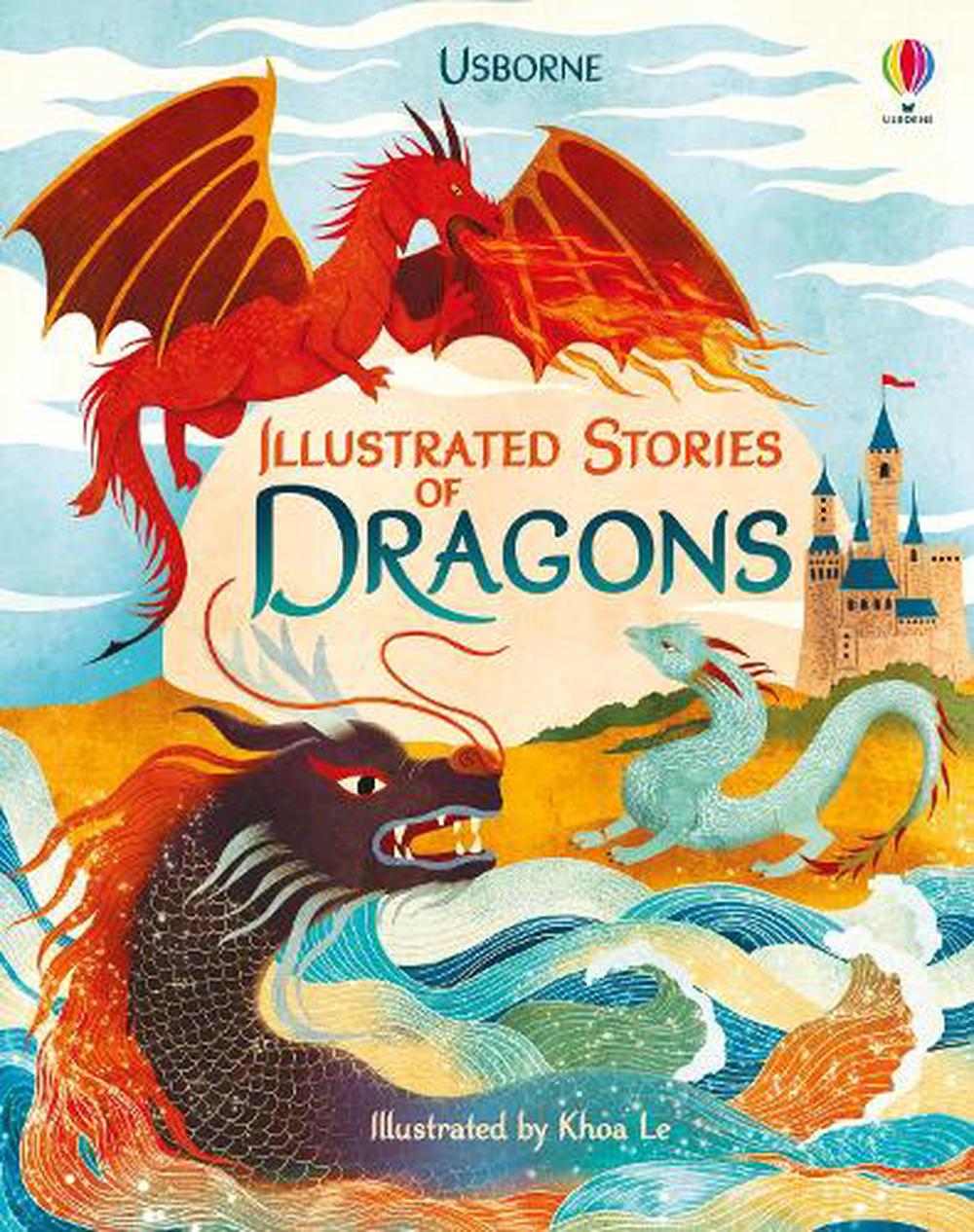 illustrated-stories-of-dragons-english-hardcover-book-free-shipping