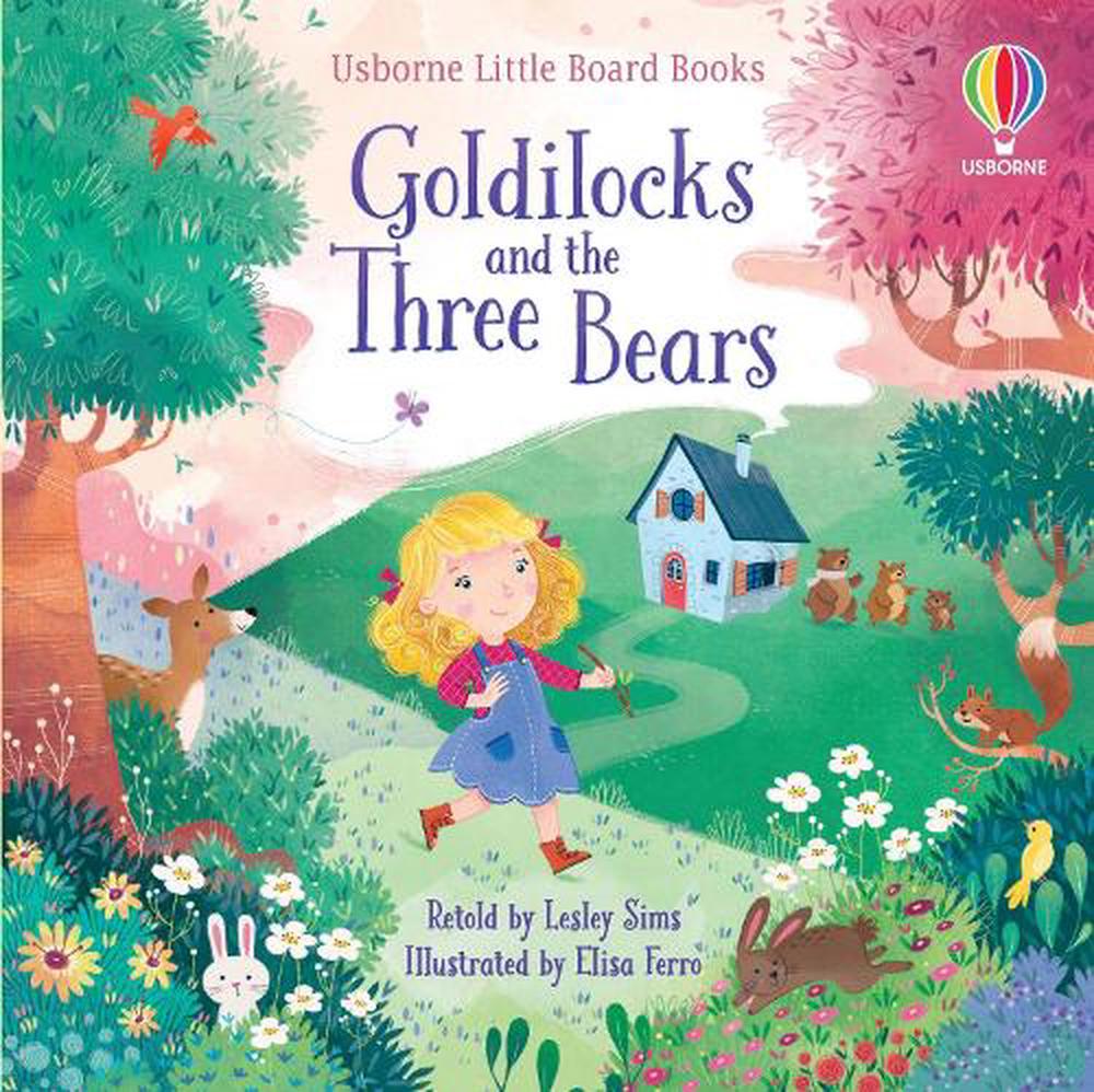 Goldilocks And The Three Bears By Lesley Sims English Board Books 5851