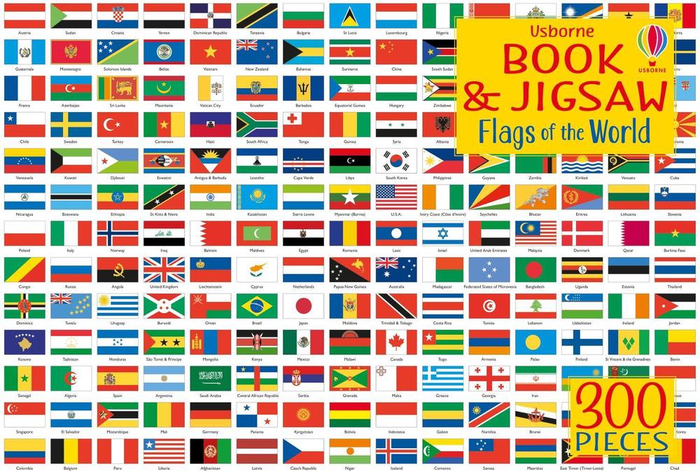Flags of the World Jigsaw Is Now Flags of the World Book and Jigsaw by