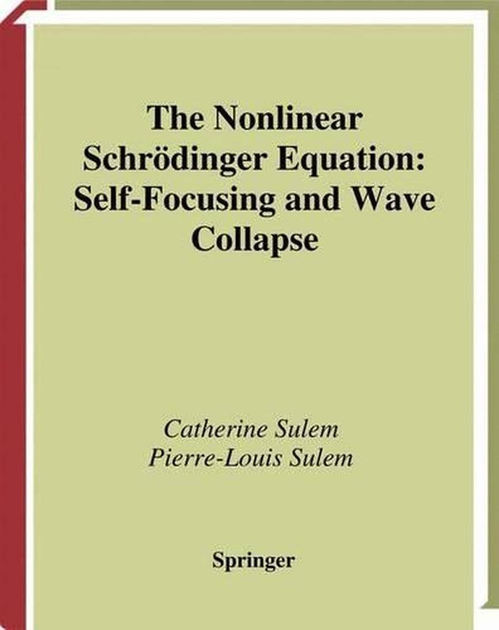 nonlinear schrodinger equation