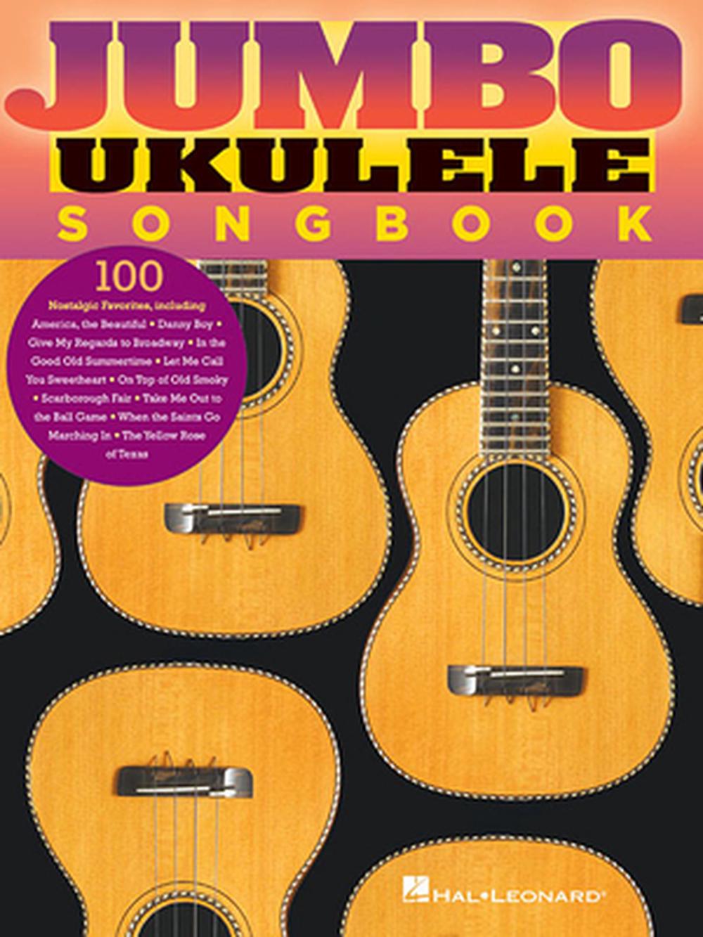 Jumbo Ukulele Songbook (English) Paperback Book Free Shipping