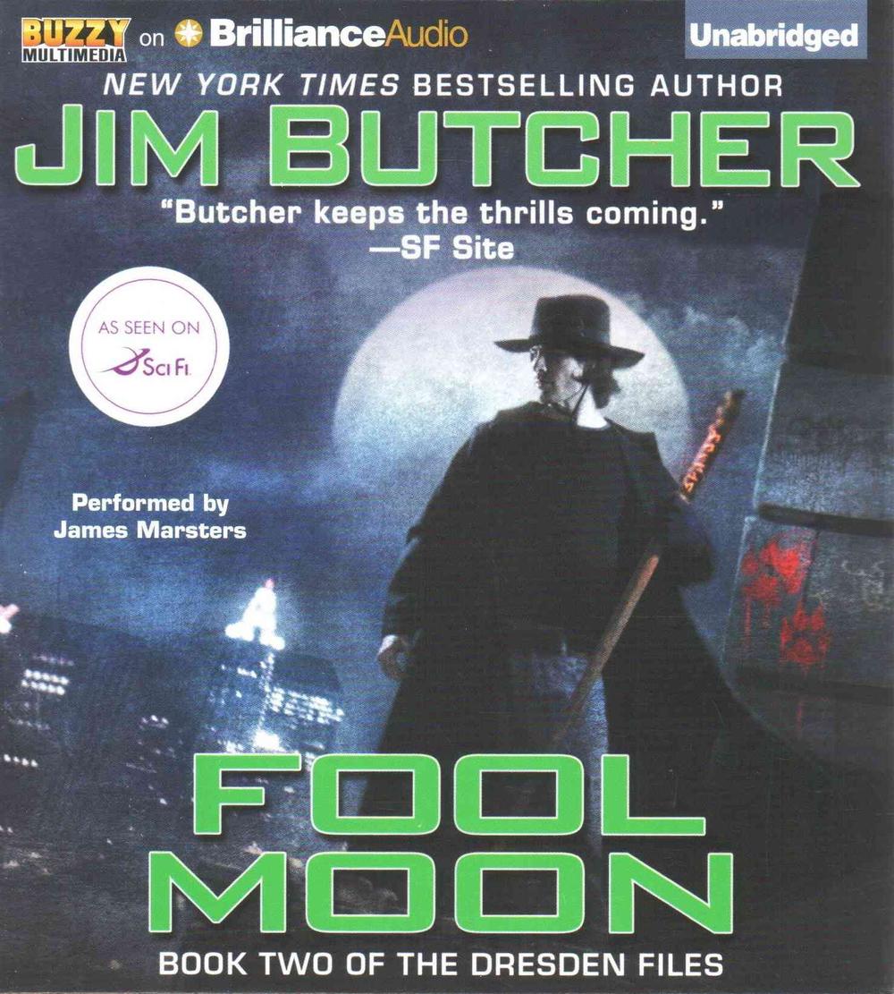 Fool Moon by Jim Butcher (English) Compact Disc Book Free ...