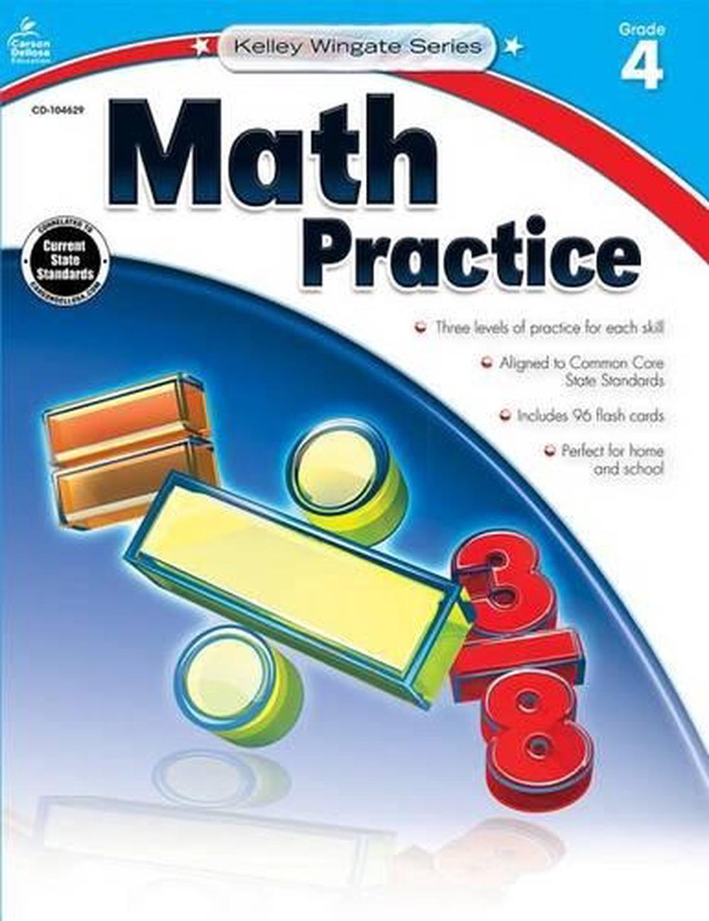 Math Practice Fourth Grade English Paperback Book Free Shipping 9781483805023 Ebay 3556