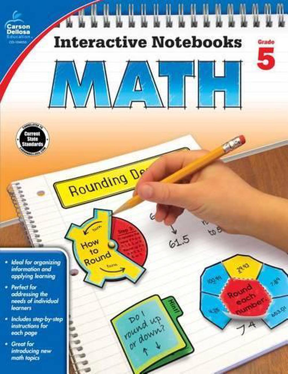 Math, Grade 5 (English) Paperback Book Free Shipping! 9781483824666 | eBay